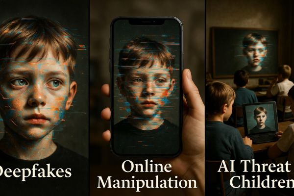 Des trucages vidéo à la manipulation en ligne : la menace que fait peser l'IA sur les enfants