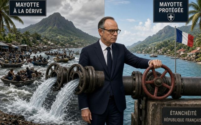 Édouard Philippe découvre Mayotte… et les vannes à fermer. Incroyable, non&nbsp;?