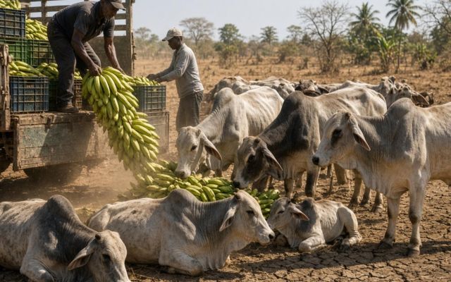Martinique&nbsp;: des bananes pour les vaches&nbsp;?