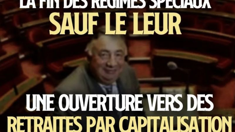 Vu sur le Web : la retraite des sénateurs