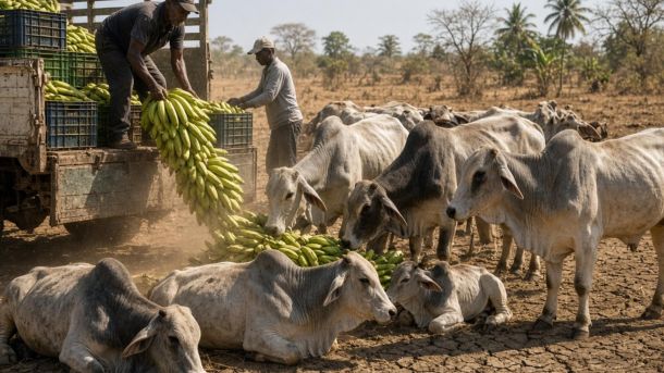 Martinique : des bananes pour les vaches ?