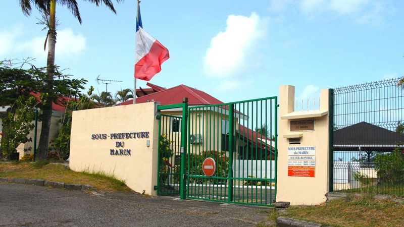 Martinique : l'ancien sous-préfet du Marin remplacé pour des raisons atypiques