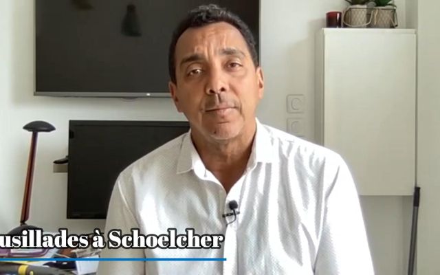 Fusillades à Schoelcher : Franck Sainte-Rose-Rosemond alerte les élus
