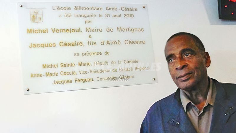 Le fils aîné du poète Aimé Césaire, Jacques Césaire est mort.