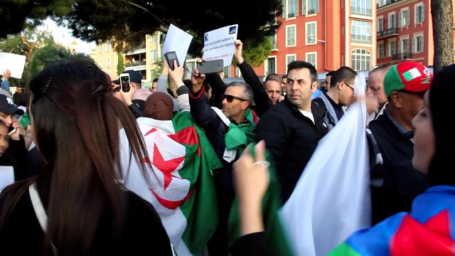 Algérie : Manifestation de soutien à Nice