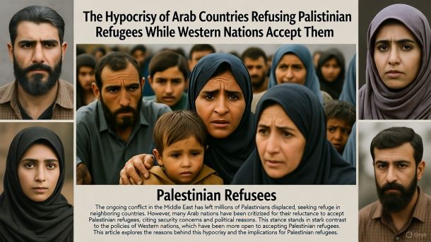 L'Hypocrisie Arabe Face aux Réfugiés Palestiniens : Pendant que l'Occident et la France S'Y Mettent à Quatre Épaules au Nom des "Droits de l'Homme"