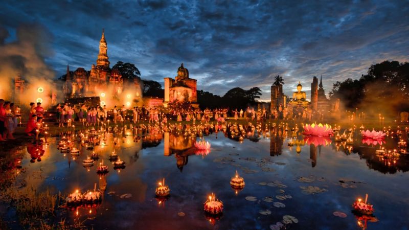 Thaïlande : Loy Krathong, rencontre entre tradition et illuminations