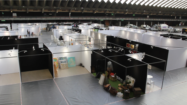 Nice Art Expo : les artistes s'installent