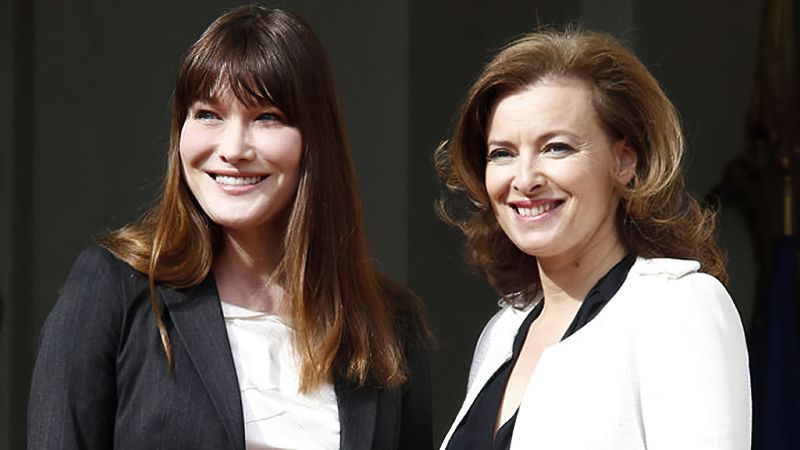 La confidence de Carla Bruni à Valérie Trierweiler