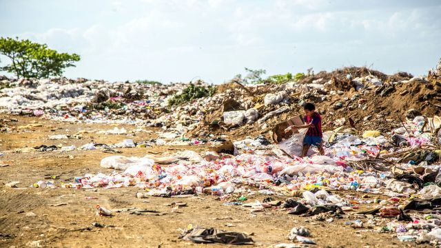 Elle dit stop au gaspillage alimentaire.