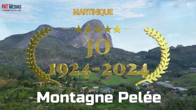 Les valeurs olympiques portées au sommet de la majestueuse Montagne Pelée