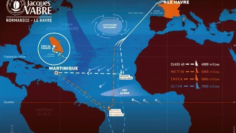 Le grand départ de la Transat Jacques Vabre Normandie Le Havre en LIVE !