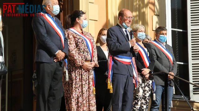 Menton rend hommage à Samuel PATY