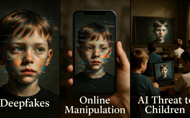 Des trucages vidéo à la manipulation en ligne&nbsp;: la menace que fait peser l'IA sur les enfants