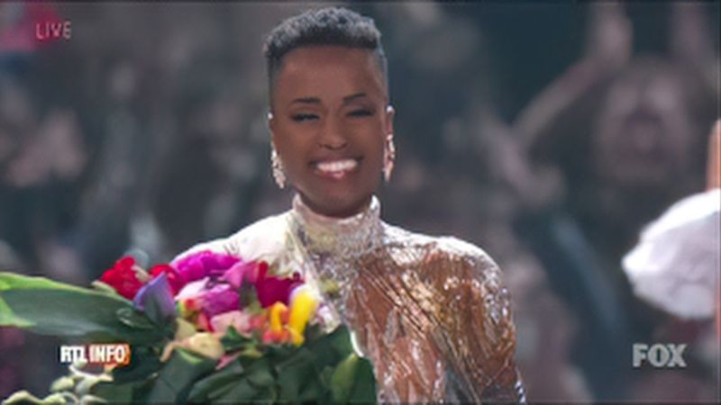 Miss Univers 2019 : Zozibini Tunzi fière d'être noire.
