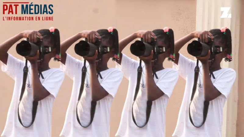 À 8 ans Moyinoluwa était déjà la plus jeune photographe du Nigéria