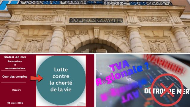 Octroi de mer : Le rapport de la Cour des comptes fustige son impact sur le développement de l'économie local outremer